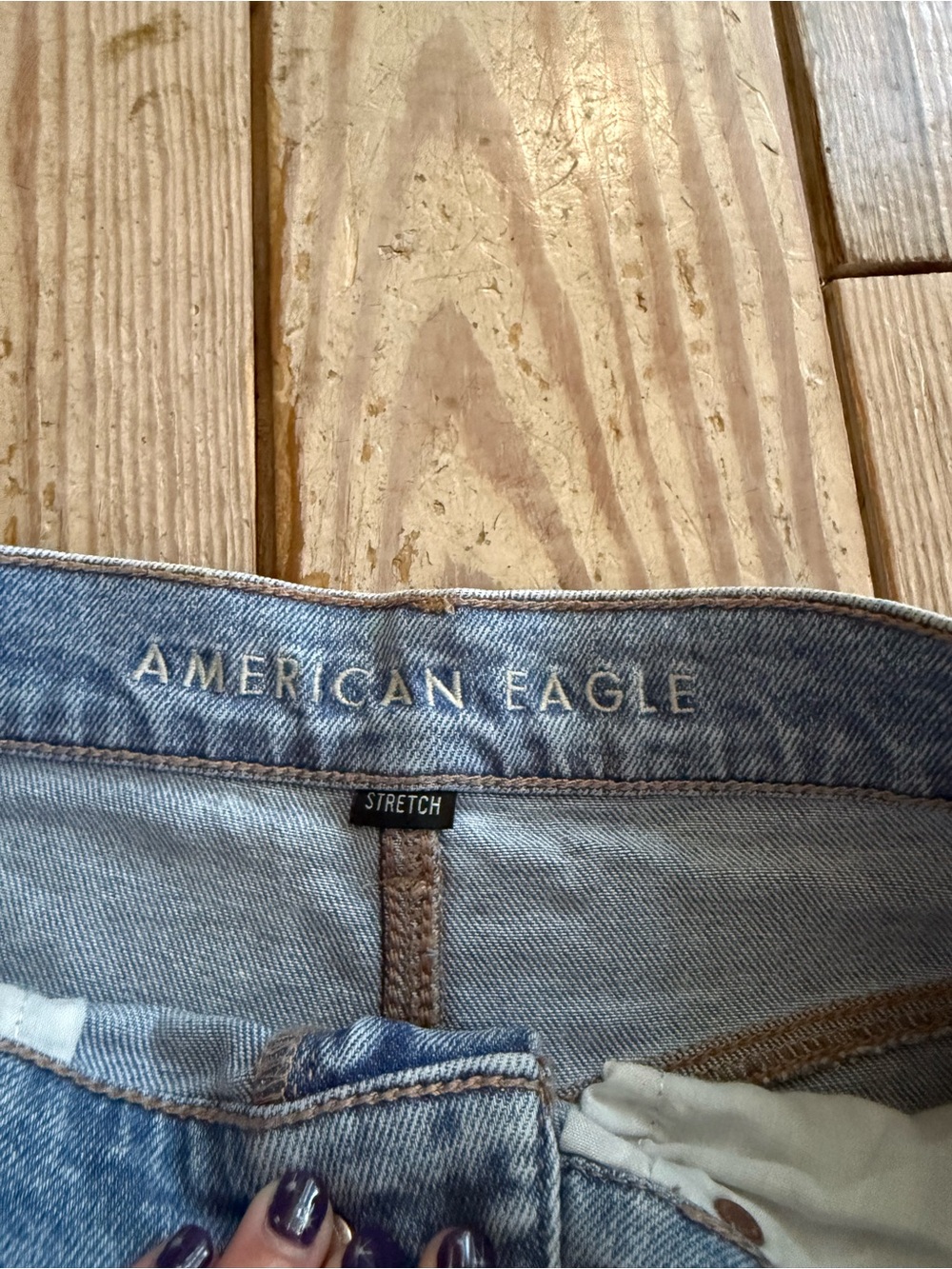 American Eagle Highest Rise 90s Boyfriend Short size 8 - Picture 2 of 5